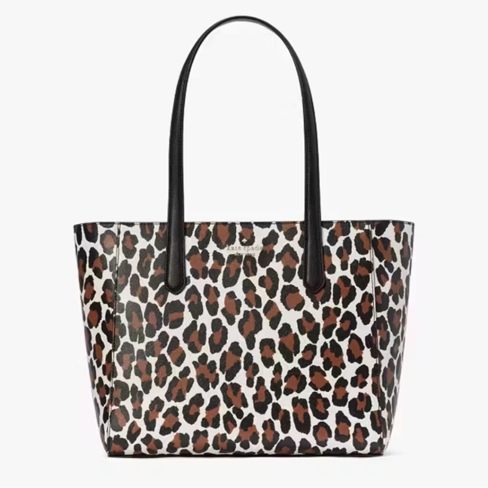 Kate Spade Leopard Print Medium Tote Bag